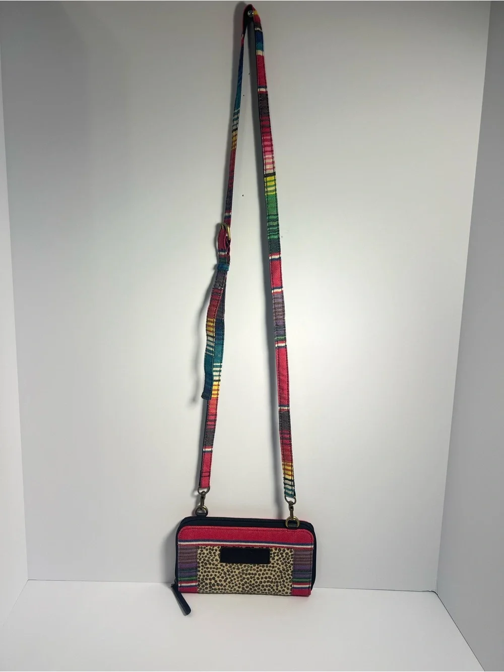Ariat Serape Leopard Women’s Crossbody Wallet Wristlet Western Cowgirl Wallet